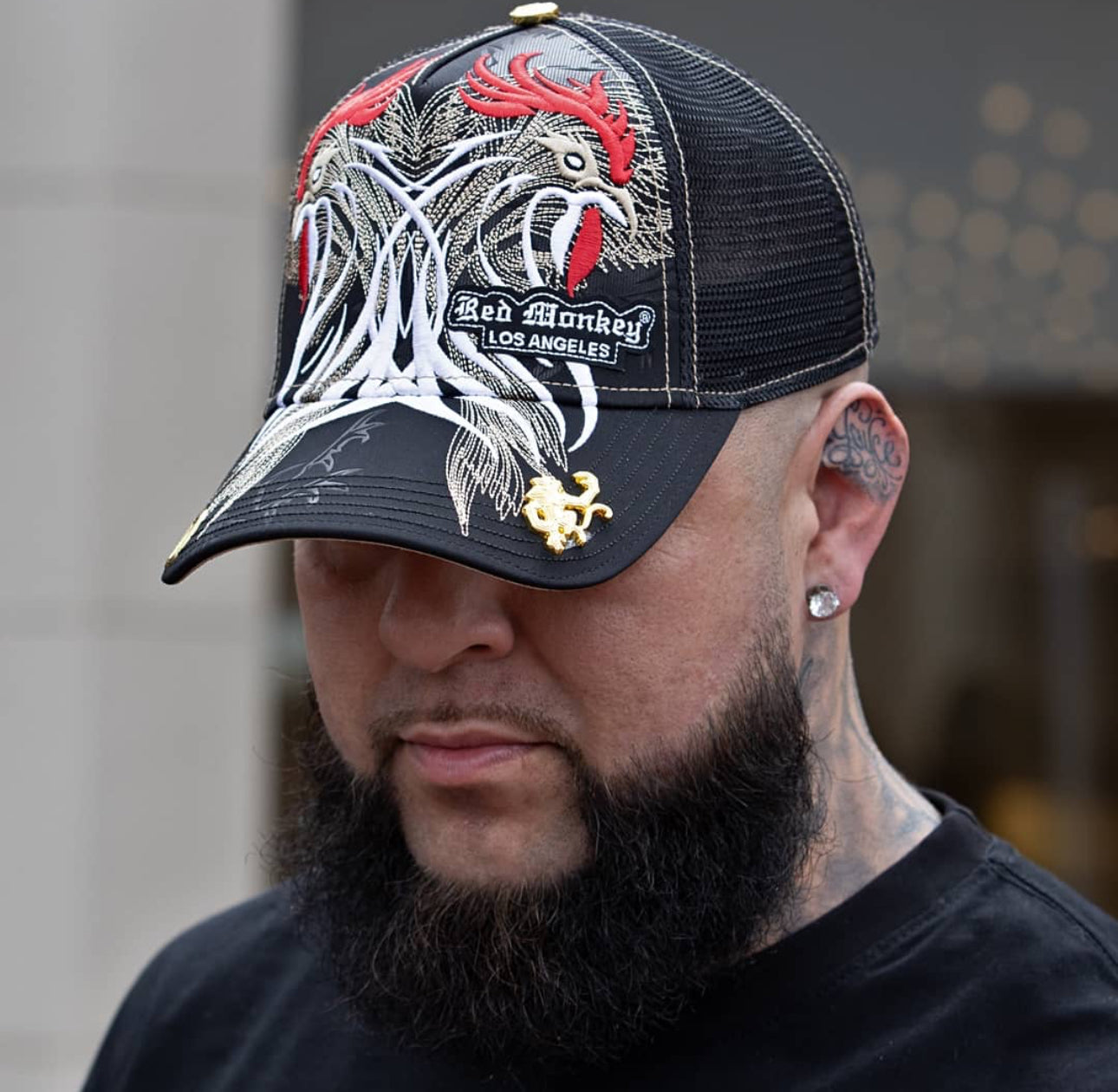 Red Monkey Rooster '24 - Black