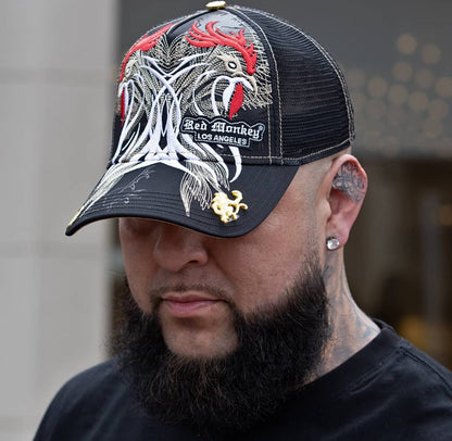 Red Monkey Rooster '24 - Black