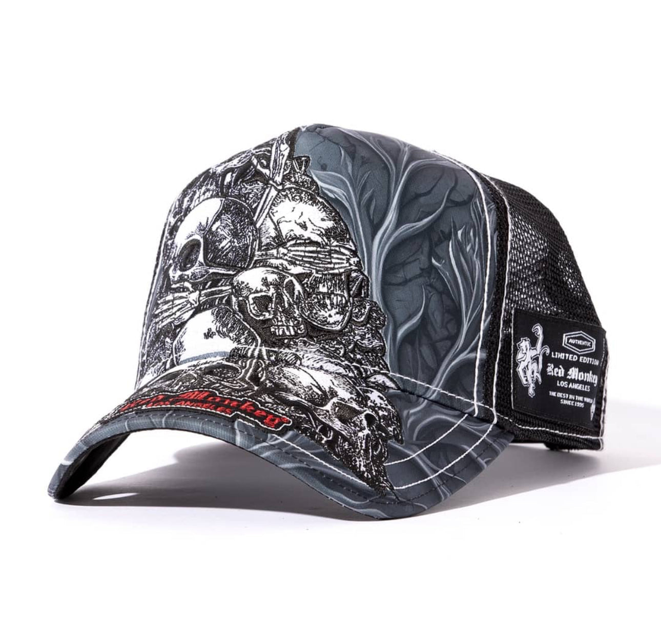 Red Monkey Hear See Speak No Evil