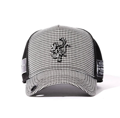 Red Monkey Rich Houndstooth