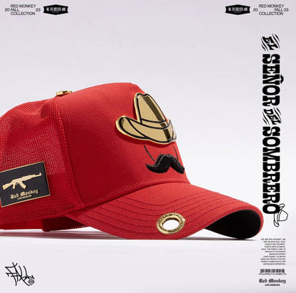 Red Monkey El Señor Del Sombrero - Red