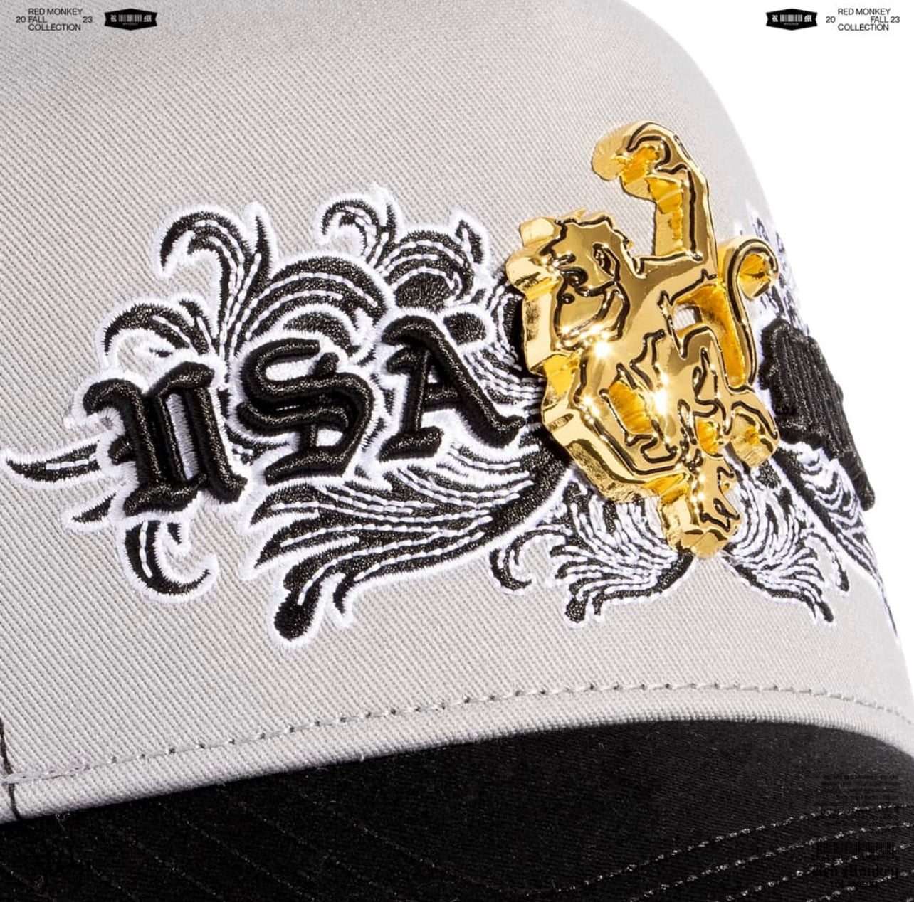 Red Monkey USA MEX Grey