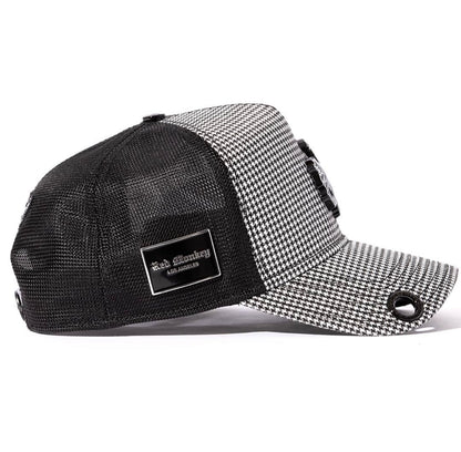 Red Monkey Rich Houndstooth