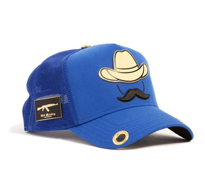 Red Monkey El Señor Del Sombrero - Blue