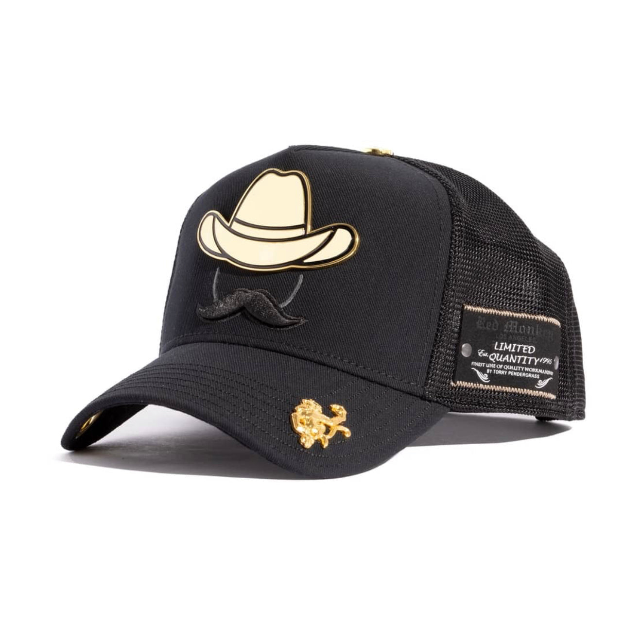 Red Monkey El Señor Del Sombrero - Black