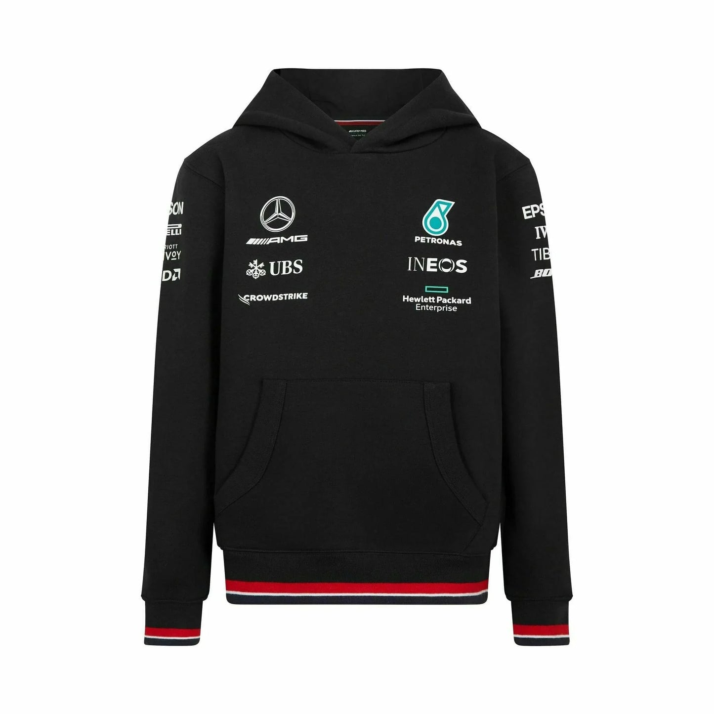 Mercedes Benz AMG Petronas F1 2022 Kids Team Hooded Sweatshirt