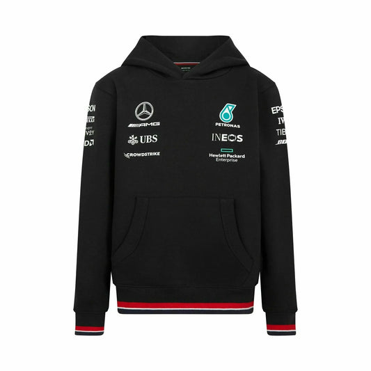 Mercedes Benz AMG Petronas F1 2022 Kids Team Hooded Sweatshirt