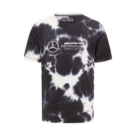 Mercedes AMG Petronas F1 Men's Tie-Dye T-Shirt