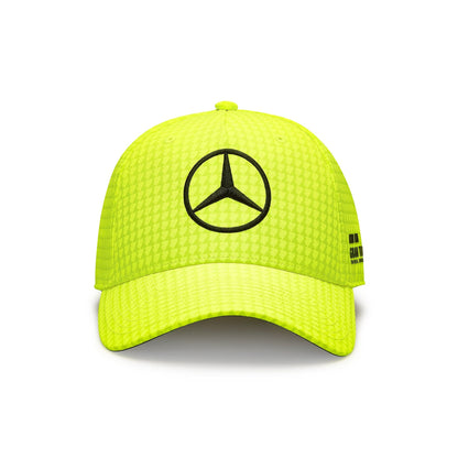 Mercedes AMG Petronas F1 2023 Special Edition Lewis Hamilton Canada GP Hat- Yellow