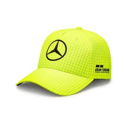 Mercedes AMG Petronas F1 2023 Special Edition Lewis Hamilton Canada GP Hat- Yellow