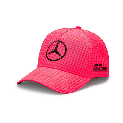 Mercedes AMG Petronas F1 2023 Special Edition Lewis Hamilton Miami GP Hat- Pink