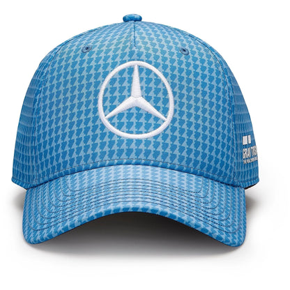 Mercedes AMG Petronas F1 2023 Lewis Hamilton Baseball Hat -Black/White/Purple/Red/Peach/Natural