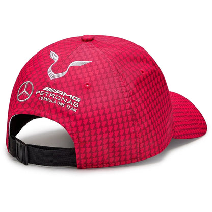 Mercedes AMG Petronas F1 2023 Lewis Hamilton Baseball Hat -Black/White/Purple/Red/Peach/Natural
