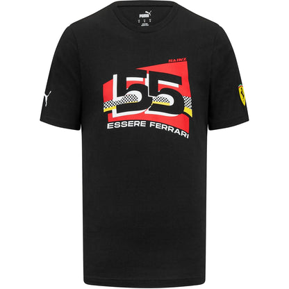 Scuderia Ferrari F1 Puma Men's Carlos Sainz #55 Driver T-Shirt
