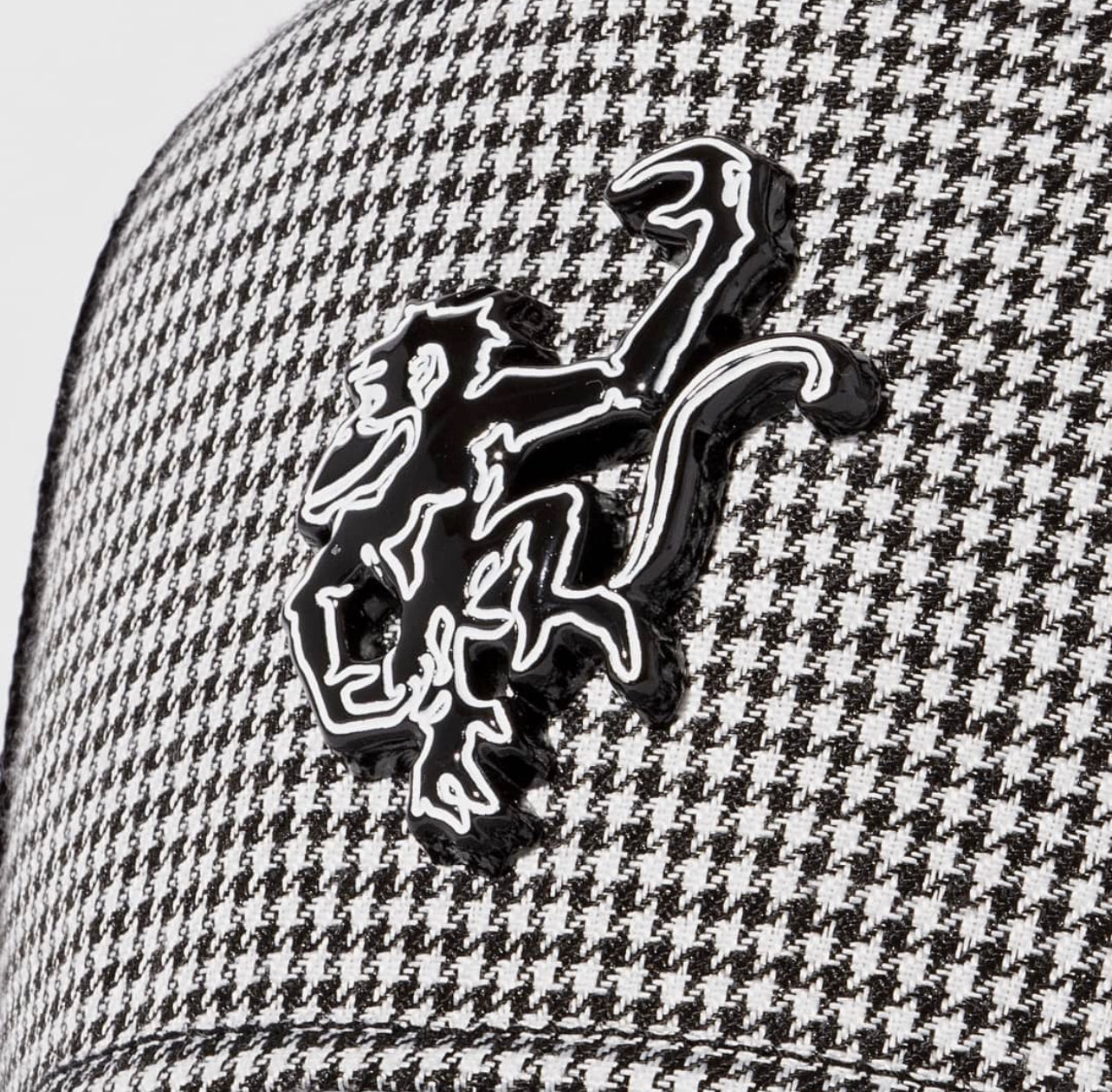 Red Monkey Rich Houndstooth