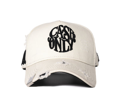 Cash Only White