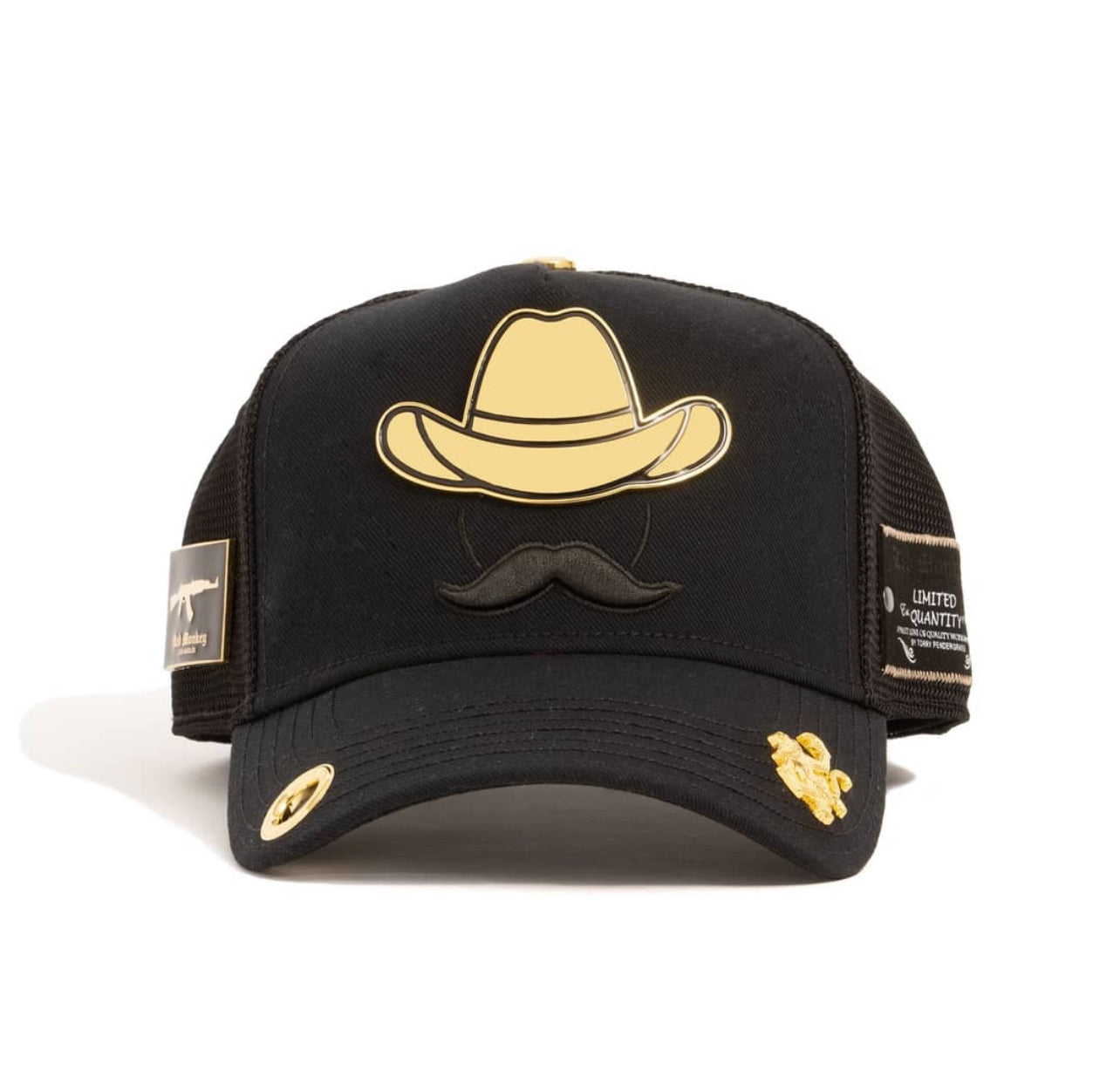 Red Monkey El Señor Del Sombrero - Black