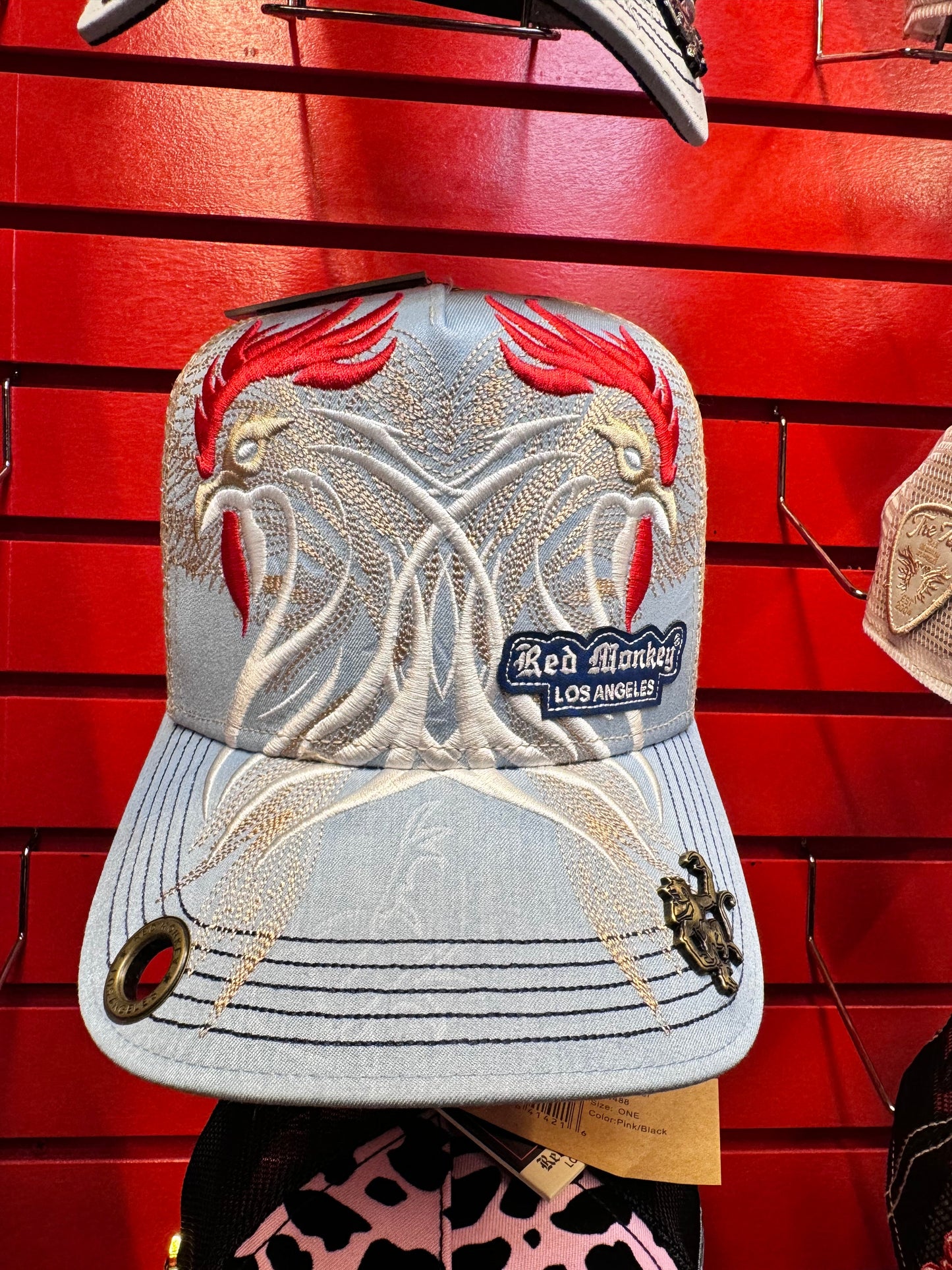 Red Monkey Rooster '24 - Denim