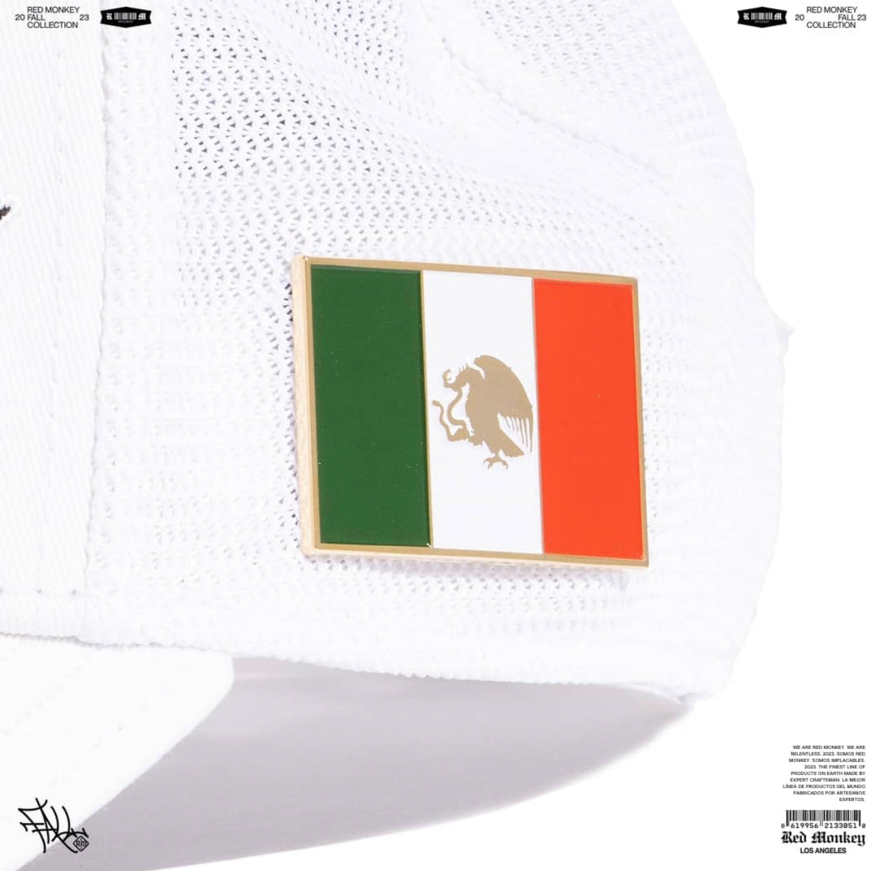 Red Monkey USA MEX White