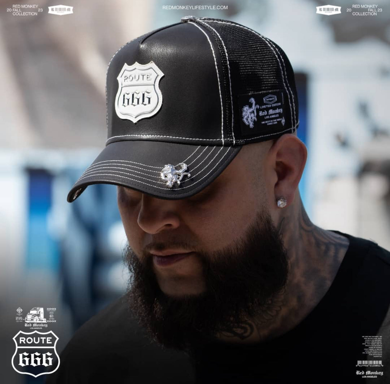 Red Monkey Route 666 Black