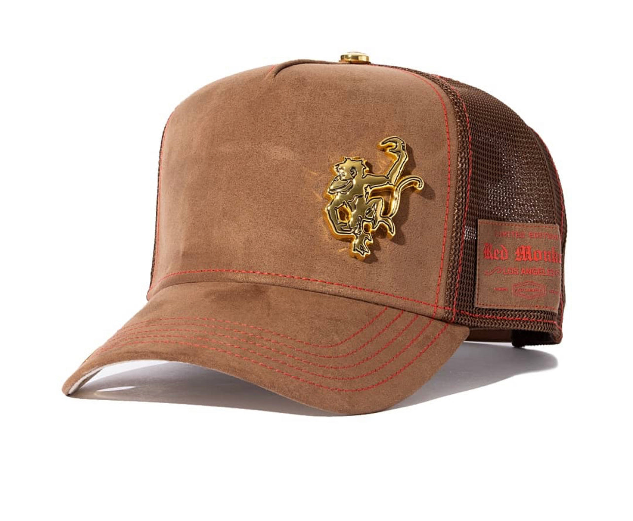 Red Monkey Rich - Micro-Suede Brown