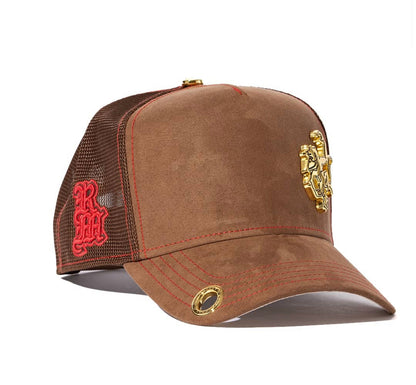 Red Monkey Rich - Micro-Suede Brown