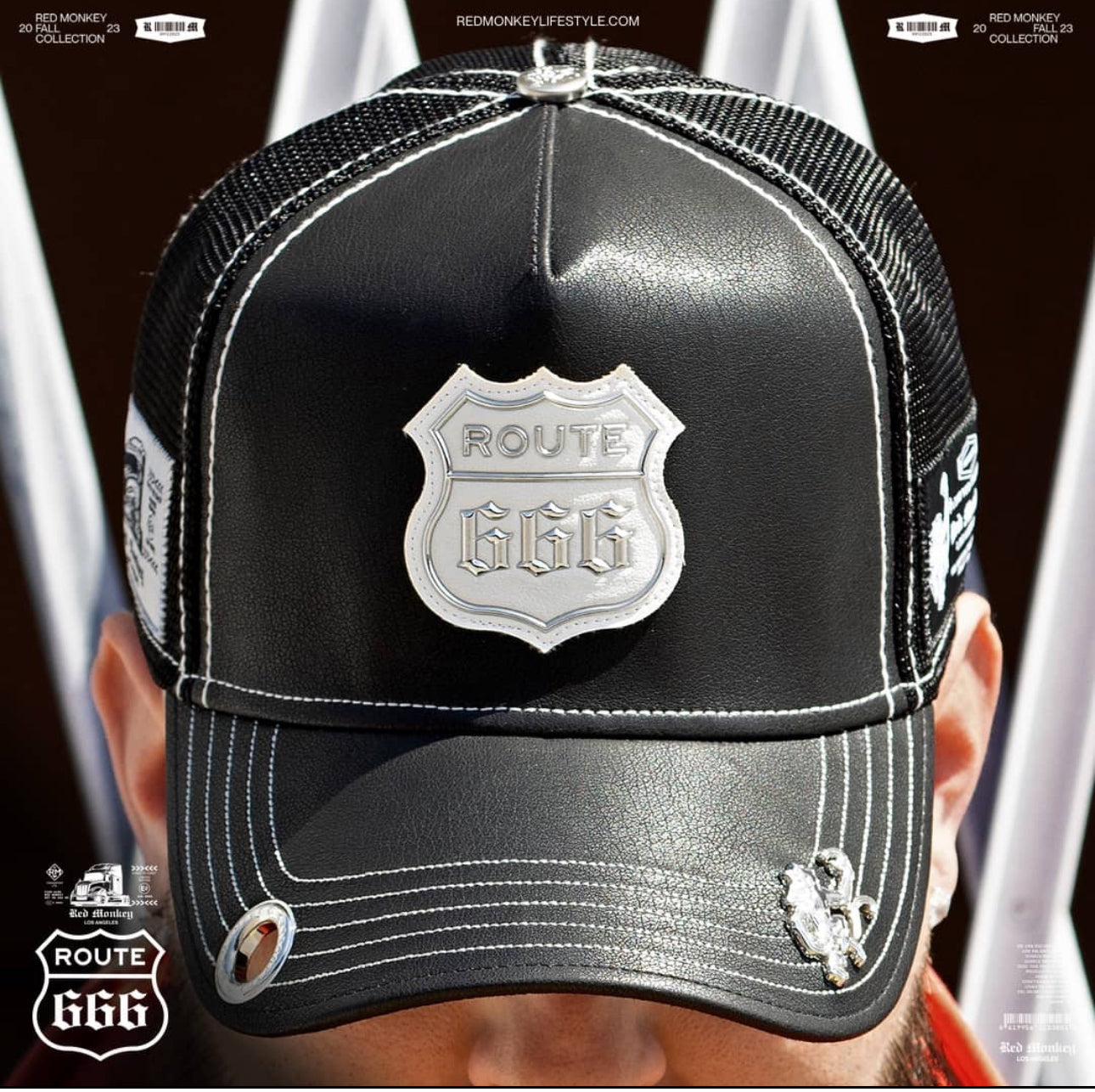 Red Monkey Route 666 Black