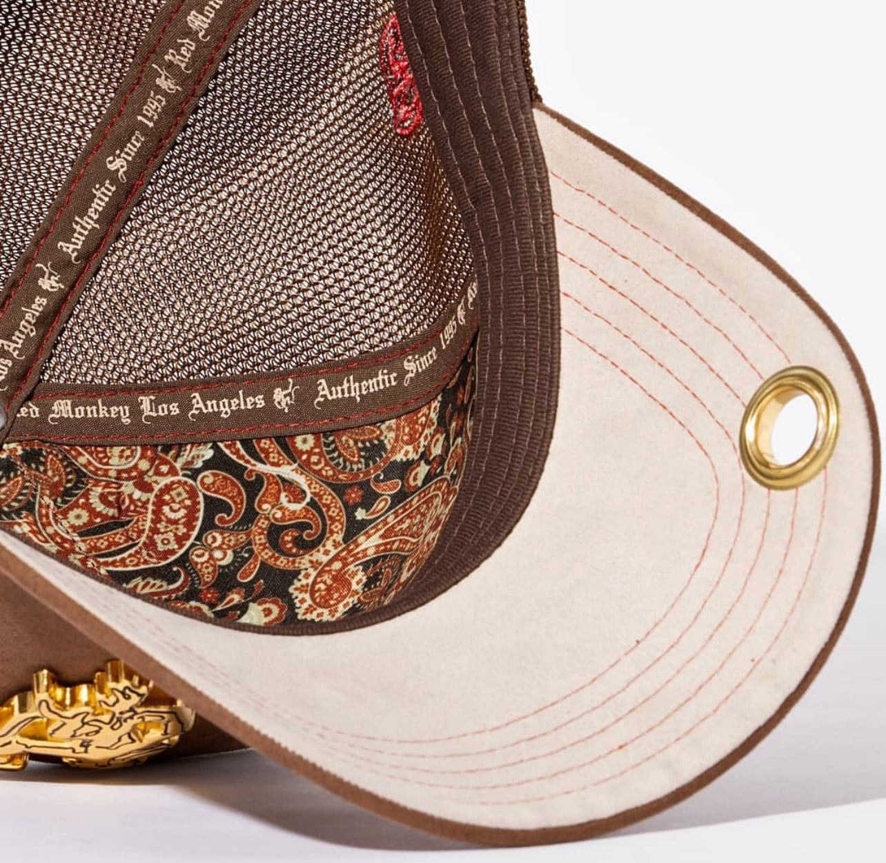 Red Monkey Rich - Micro-Suede Brown