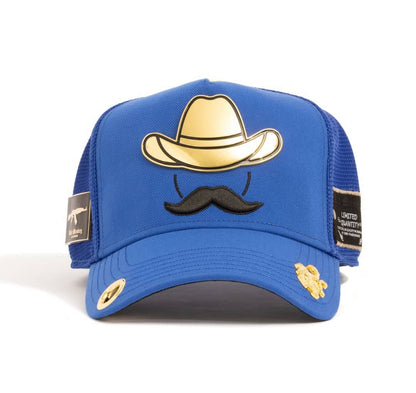 Red Monkey El Señor Del Sombrero - Blue