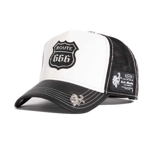 Red Monkey Route 666 White