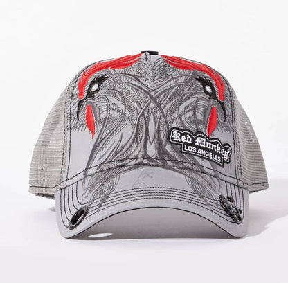 Red Monkey Rooster '24 - Grey