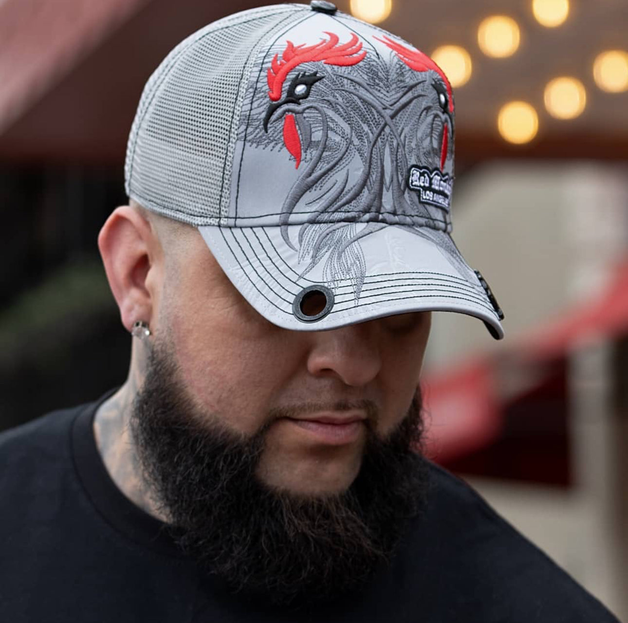 Red Monkey Rooster '24 - Grey