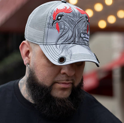 Red Monkey Rooster '24 - Grey