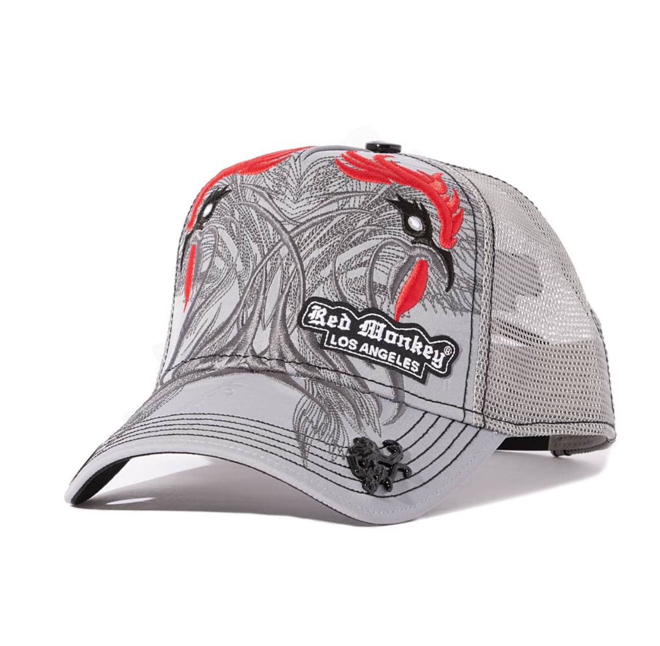Red Monkey Rooster '24 - Grey