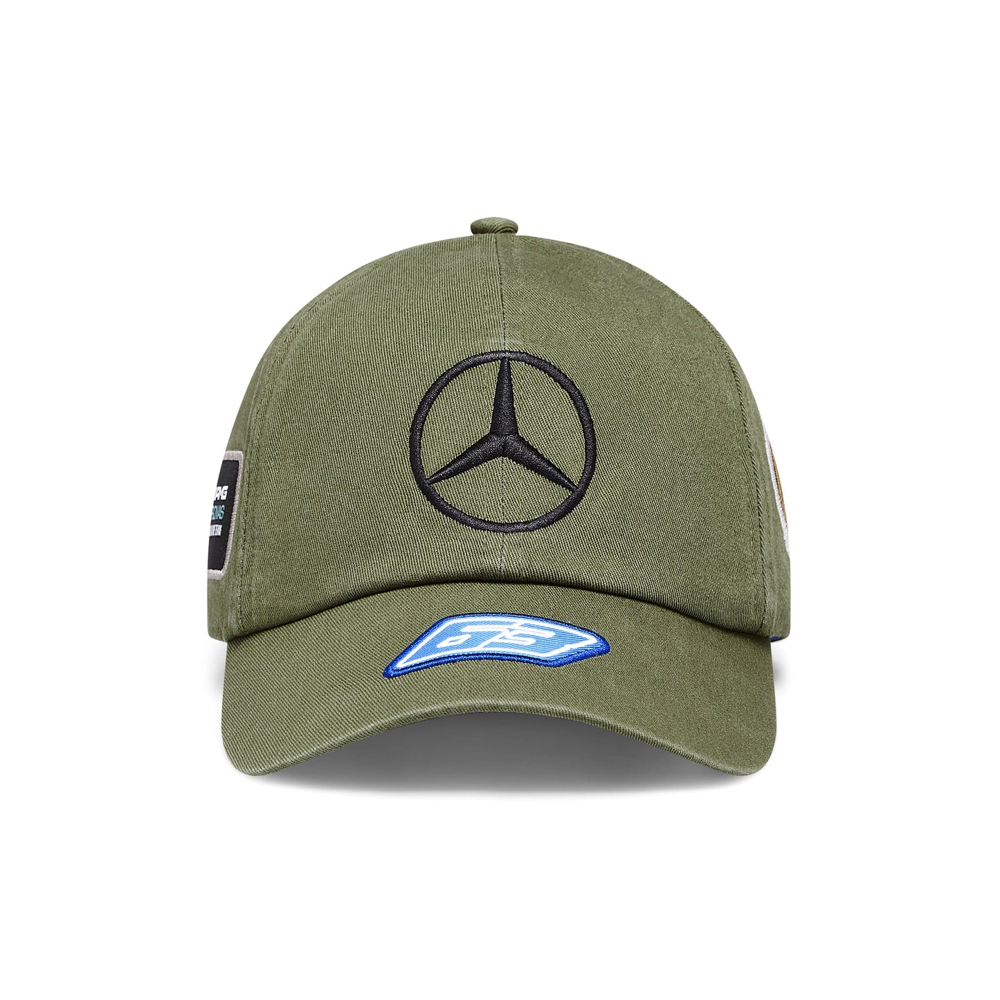 Mercedes Benz F1 Special Edition George Russell 2023 Vintage Baseball Hat-Green