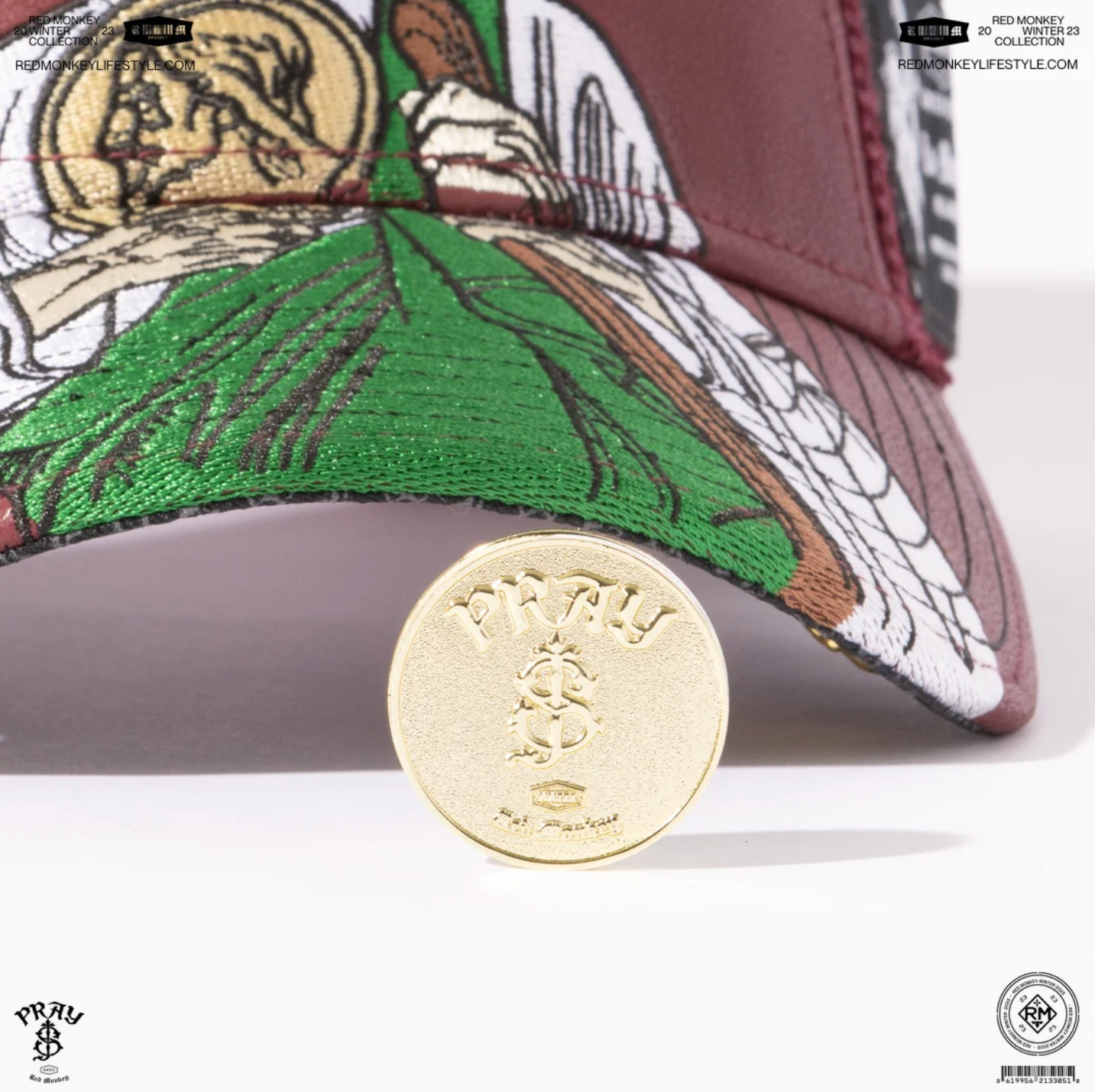 Red Monkey San Judas LTD Burgundy