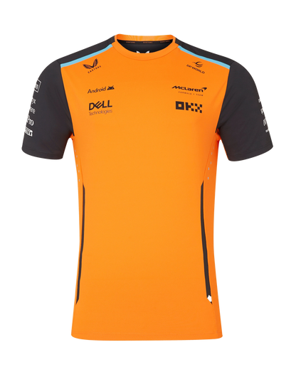 McLaren F1 2024 Men's Team T-Shirt - Papaya/Phantom