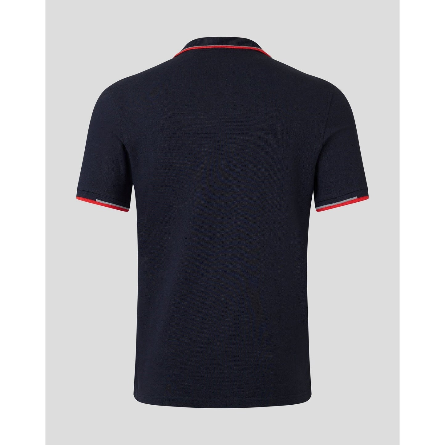 Red Bull Racing F1 Core Logo Polo - Flame Scarlet/Grey/Night Sky/White