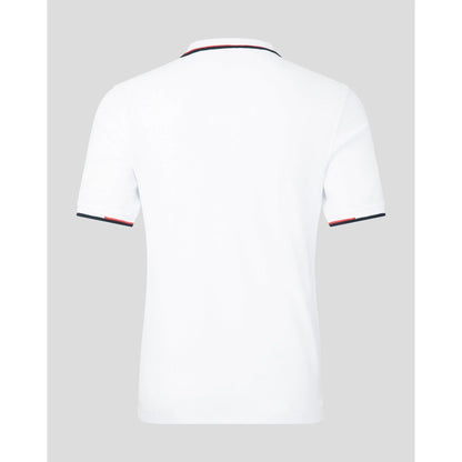 Red Bull Racing F1 Core Logo Polo - Flame Scarlet/Grey/Night Sky/White