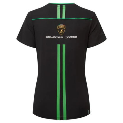 Automobili Lamborghini Squadra Corse Women's Team T-Shirt - Black